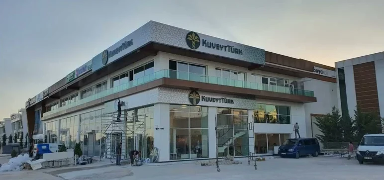 Kuveyt Türk Katılım Bankası şube projesi